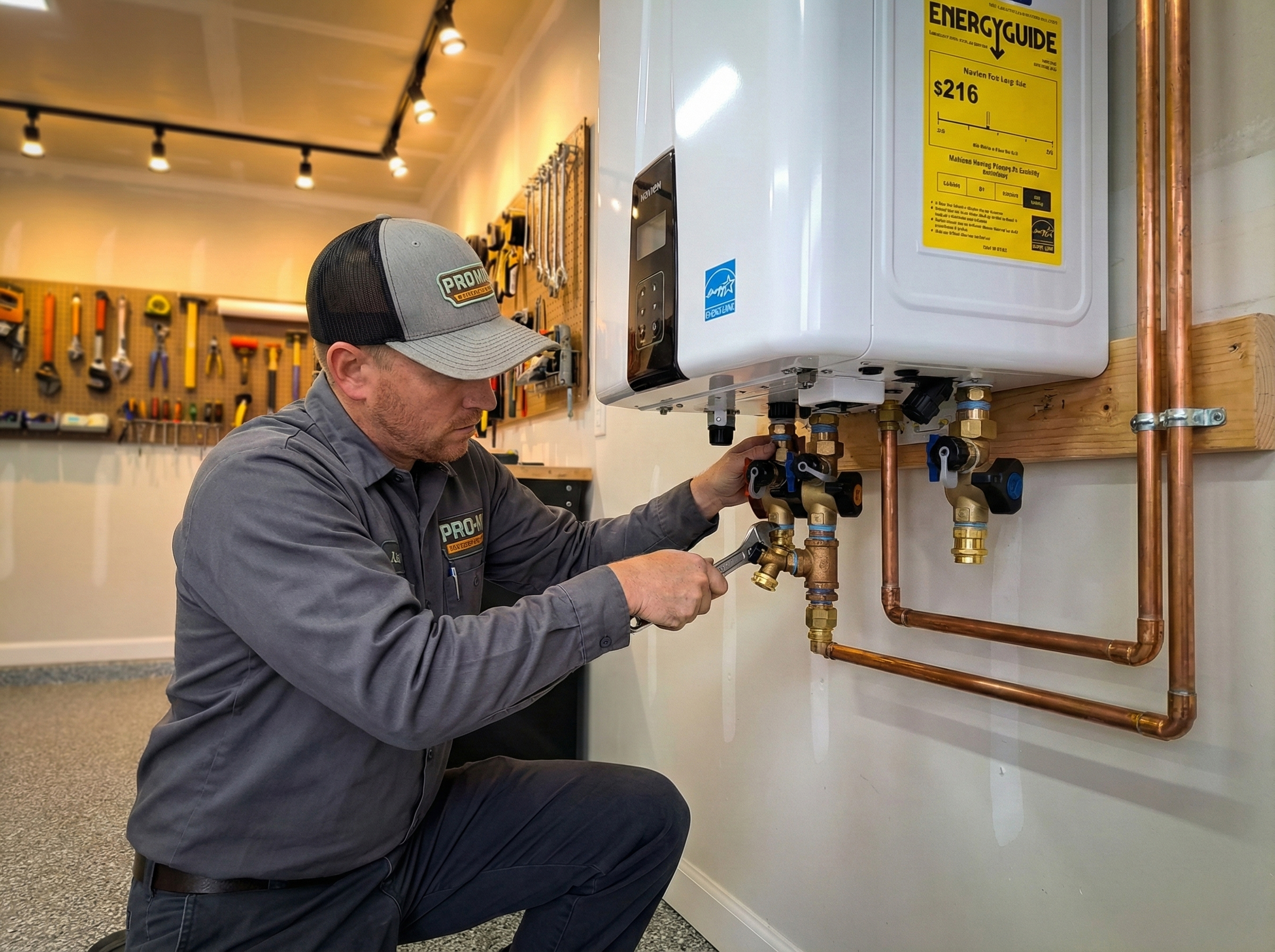 Navien Tankless Water Heaters service example 2